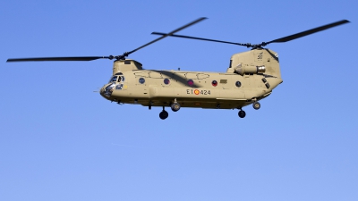 Photo ID 281493 by Patrick Weis. Spain Army Boeing Vertol CH 47F Chinook, HT 17 24A 10285