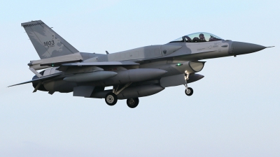 Photo ID 282283 by Manuel Fernandez. Bahrain Air Force General Dynamics F 16D Fighting Falcon, 1603