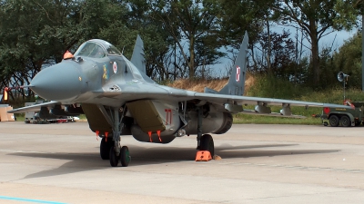 Photo ID 31093 by Bart Hoekstra. Poland Air Force Mikoyan Gurevich MiG 29A 9 12A, 77