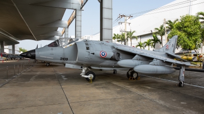 Photo ID 282969 by Andrei Shmatko. Thailand Navy Hawker Siddeley AV 8A Harrier, 3109