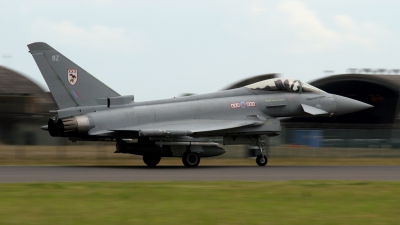 Photo ID 3640 by Scott Rathbone. UK Air Force Eurofighter Typhoon F2, ZJ911