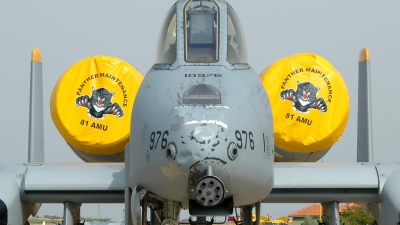 Photo ID 31269 by Radim Spalek. USA Air Force Fairchild A 10A Thunderbolt II, 81 0976