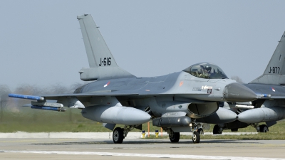 Photo ID 31993 by Joop de Groot. Netherlands Air Force General Dynamics F 16AM Fighting Falcon, J 616