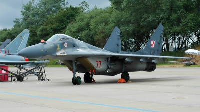 Photo ID 33480 by Radim Spalek. Poland Air Force Mikoyan Gurevich MiG 29A 9 12A, 77