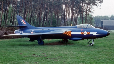 Photo ID 34796 by Eric Tammer. UK Air Force Hawker Hunter F6A, XF418