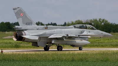 Photo ID 35004 by Rainer Mueller. Poland Air Force General Dynamics F 16D Fighting Falcon, 4083
