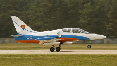 Photo ID 35172 by Rudolf Chocholacek. Slovakia Air Force Aero L 39ZAM Albatros, 5253