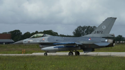 Photo ID 35541 by Vincent de Wissel. Netherlands Air Force General Dynamics F 16AM Fighting Falcon, J 872