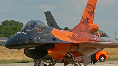 Photo ID 36111 by Martin Morkowsky. Netherlands Air Force General Dynamics F 16AM Fighting Falcon, J 015