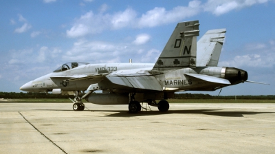Photo ID 36734 by David F. Brown. USA Marines McDonnell Douglas F A 18A Hornet, 161976