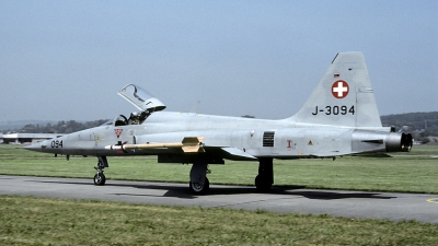 Photo ID 37266 by Joop de Groot. Switzerland Air Force Northrop F 5E Tiger II, J 3094