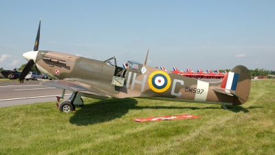 Photo ID 4542 by Jeremy Gould. Private Historic Aircraft Collection Supermarine 331 Spitfire LF Vb, G MKVB
