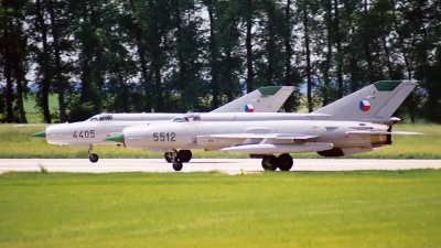Photo ID 37914 by Radim Spalek. Czech Republic Air Force Mikoyan Gurevich MiG 21MF, 5512