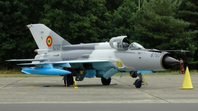 Photo ID 37887 by Radim Spalek. Romania Air Force Mikoyan Gurevich MiG 21MF 75 Lancer C, 6707