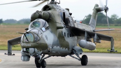 Photo ID 38118 by Milos Ruza. Czech Republic Air Force Mil Mi 35 Mi 24V, 7355