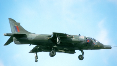 Photo ID 38051 by Joop de Groot. UK Air Force Hawker Siddeley Harrier GR 3, XV793