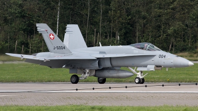 Photo ID 38106 by Rainer Mueller. Switzerland Air Force McDonnell Douglas F A 18C Hornet, J 5004