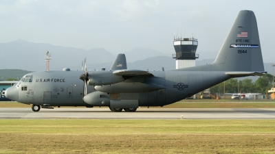 Photo ID 38627 by Hector Rivera - Puerto Rico Spotter. USA Air Force Lockheed C 130H Hercules L 382, 91 9144