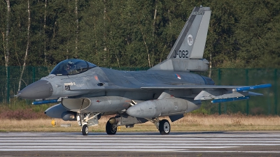 Photo ID 40120 by Rainer Mueller. Netherlands Air Force General Dynamics F 16AM Fighting Falcon, J 062