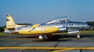 Photo ID 40511 by Eric Tammer. Private Old Flying Machine Company Canadair CT 133 Silver Star 3 T 33AN, N33VC