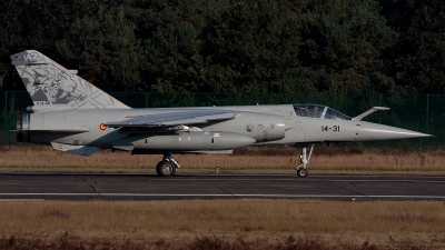 Photo ID 40855 by Arthur Bijster. Spain Air Force Dassault Mirage F1M, C 14 56