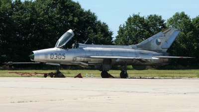 Photo ID 41474 by Milos Ruza. Czechoslovakia Air Force Mikoyan Gurevich MiG 21F 13, 0305