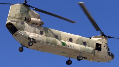 Photo ID 41776 by Chris Lofting. Libya Air Force Boeing Vertol CH 47C Chinook, LC 004