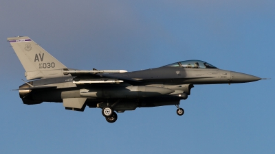 Photo ID 42376 by Bert van Wijk. USA Air Force General Dynamics F 16C Fighting Falcon, 89 2030
