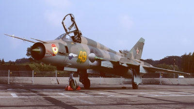 Photo ID 42777 by Klemens Hoevel. Russia Air Force Sukhoi Su 17M4 Fitter K, 49 YELLOW