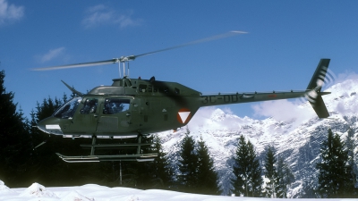Photo ID 43103 by Joop de Groot. Austria Air Force Bell OH 58B Kiowa, 3C OD