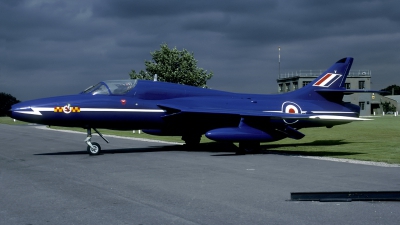 Photo ID 43485 by Joop de Groot. UK Air Force Hawker Hunter T7, XL571