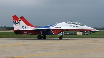 Photo ID 44091 by Milos Ruza. Russia Air Force Mikoyan Gurevich MiG 29UB 9 51,  