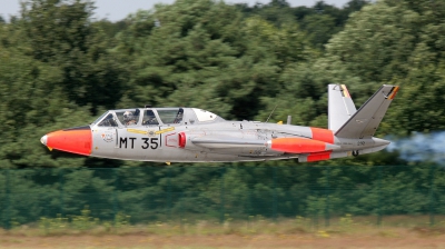 Photo ID 5478 by Roel Reijne. Belgium Air Force Fouga CM 170 Magister, MT 35