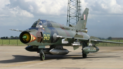 Photo ID 5557 by Robin Powney. Poland Air Force Sukhoi Su 22M4 Fitter K, 9409