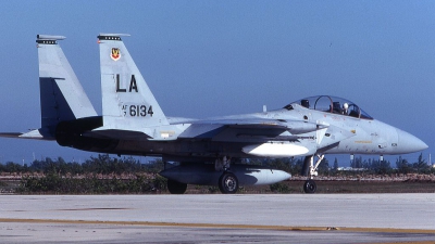 Photo ID 45019 by Rick Morgan. USA Air Force McDonnell Douglas F 15B Eagle, 76 0134
