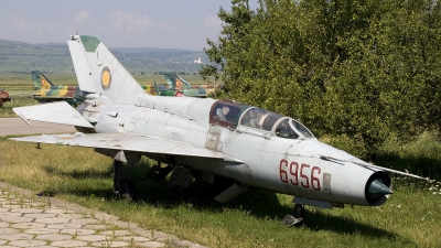 Photo ID 45037 by Chris Lofting. Romania Air Force Mikoyan Gurevich MiG 21UM, 6956