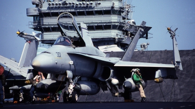 Photo ID 45347 by Rick Morgan. USA Navy McDonnell Douglas F A 18A Hornet, 163119