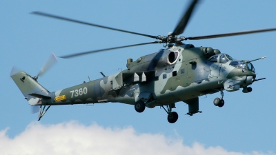 Photo ID 46980 by Radim Spalek. Czech Republic Air Force Mil Mi 35 Mi 24V, 7360