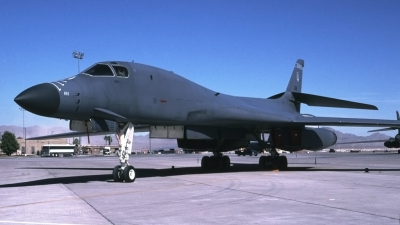 Photo ID 47413 by Tom Gibbons. USA Air Force Rockwell B 1B Lancer, 85 0081