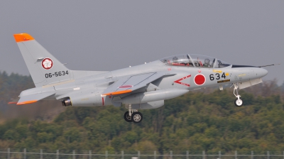 Photo ID 48546 by Peter Terlouw. Japan Air Force Kawasaki T 4, 06 5634