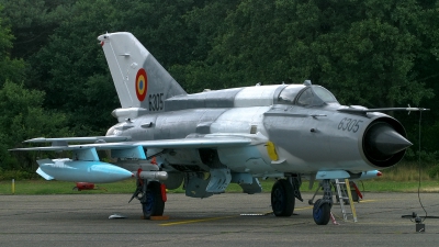 Photo ID 49508 by Johnny Cuppens. Romania Air Force Mikoyan Gurevich MiG 21MF 75 Lancer C, 6305