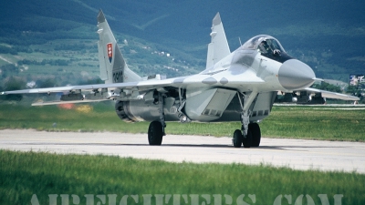 Photo ID 6178 by Daniele Faccioli. Slovakia Air Force Mikoyan Gurevich MiG 29, 3911