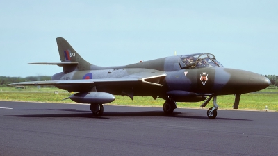 Photo ID 50053 by Rainer Mueller. UK Air Force Hawker Hunter T7, XL573