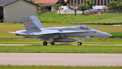 Photo ID 50128 by Martin Thoeni - Powerplanes. Switzerland Air Force McDonnell Douglas F A 18C Hornet, J 5002