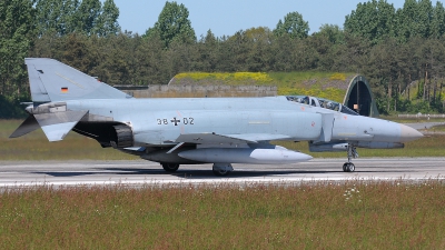 Photo ID 50473 by Klemens Hoevel. Germany Air Force McDonnell Douglas F 4F Phantom II, 38 02