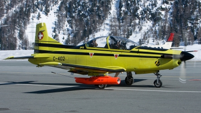 Photo ID 50624 by Pieter Taris. Switzerland Air Force Pilatus PC 9A, C 402
