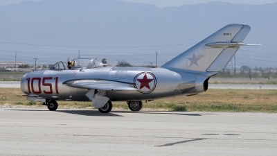 Photo ID 51068 by Jaysen F. Snow - Sterling Aerospace Photography. Private Planes of Fame Air Museum Mikoyan Gurevich MiG 15bis, NX87CN