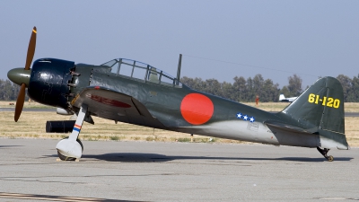 Photo ID 51072 by Jaysen F. Snow - Sterling Aerospace Photography. Private Planes of Fame Air Museum Mitsubishi A6M5 Reisen Zero, NX46770