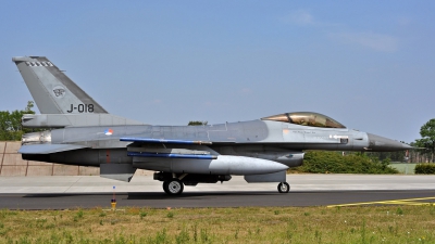 Photo ID 51669 by Eric Tammer. Netherlands Air Force General Dynamics F 16AM Fighting Falcon, J 018