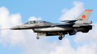 Photo ID 52004 by John. Netherlands Air Force General Dynamics F 16BM Fighting Falcon, J 066